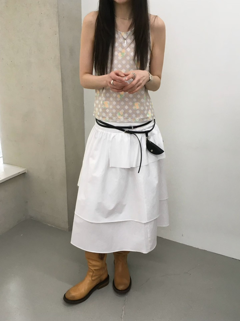 MINIMUZE東大門實拍女裝新款推薦休閑職業時尚吊帶背心網眼MINIMUZE吊帶/背心