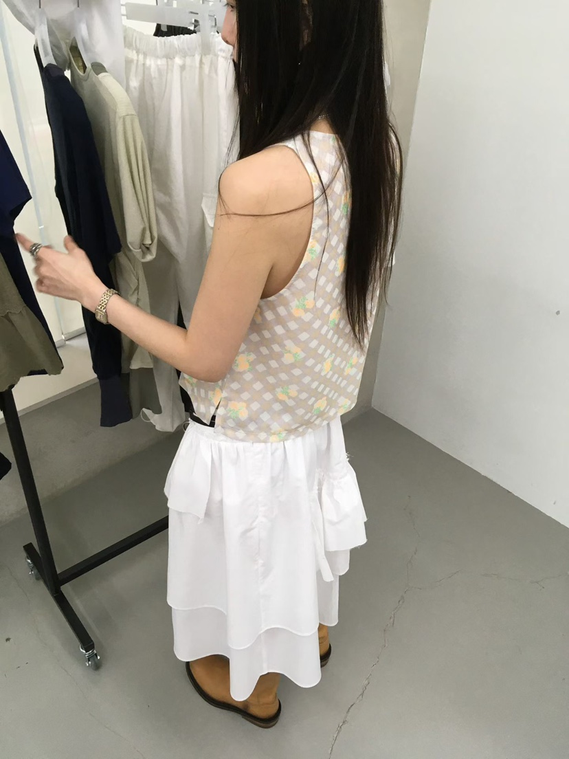 MINIMUZE東大門實拍女裝新款推薦休閑職業時尚吊帶背心網眼MINIMUZE吊帶/背心