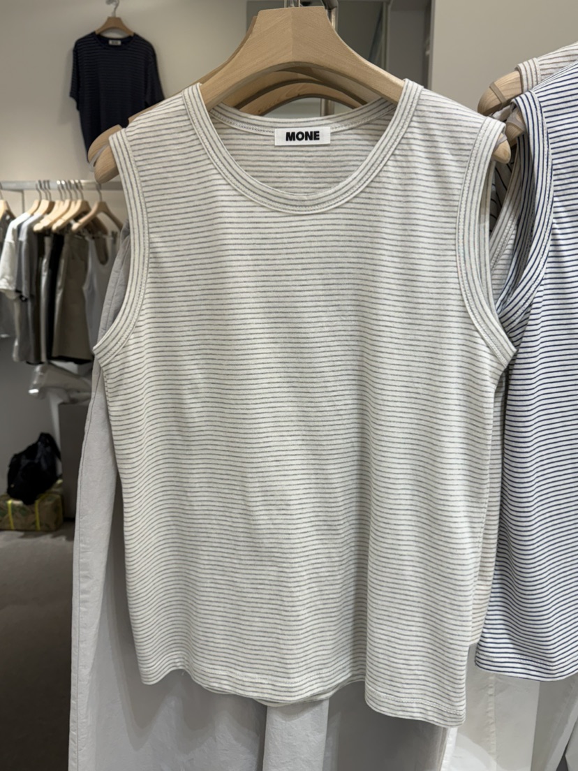 MONE-A韓國直郵實拍女士新品休閑熱賣26春夏時尚人氣馬甲MONE-A馬甲圖色1