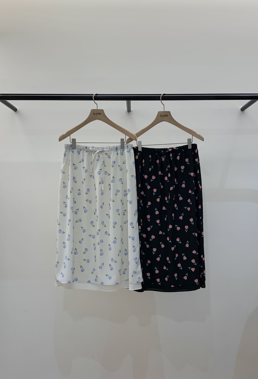 LA CREME韓國直郵實拍女裝新品休閑時尚人氣半身裙中短裙LA CREME半身裙/中短裙