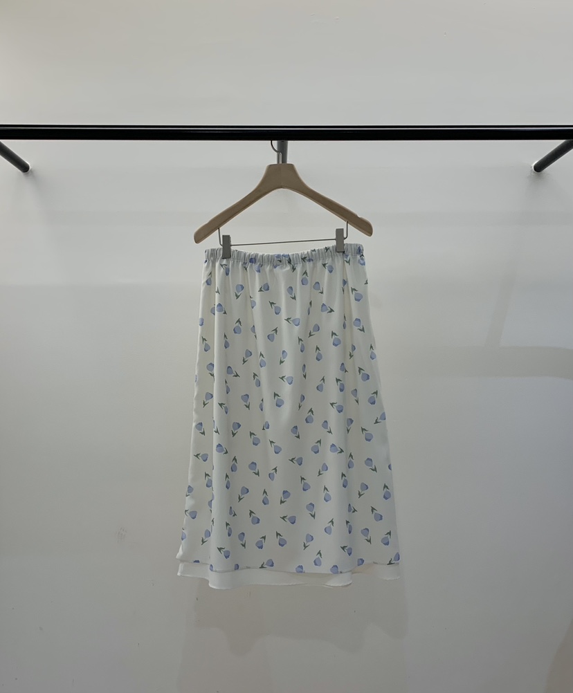 LA CREME韓國直郵實拍女裝新品休閑時尚人氣半身裙中短裙LA CREME半身裙/中短裙