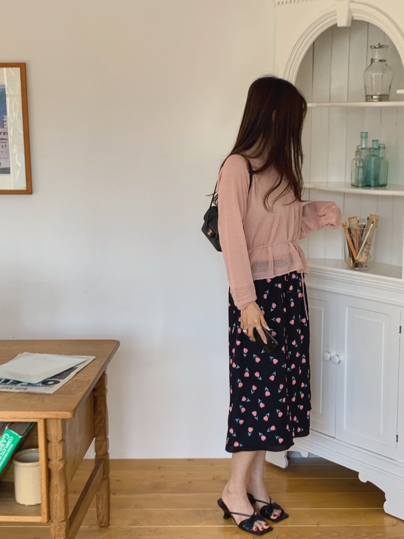 LA CREME韓國直郵實拍女裝新品休閑時尚人氣半身裙中短裙LA CREME半身裙/中短裙