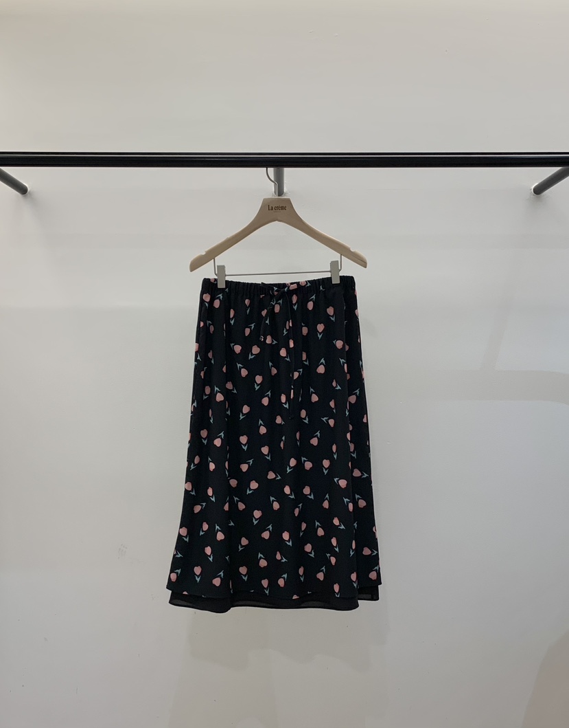 LA CREME韓國直郵實拍女裝新品休閑時尚人氣半身裙中短裙LA CREME半身裙/中短裙圖色2