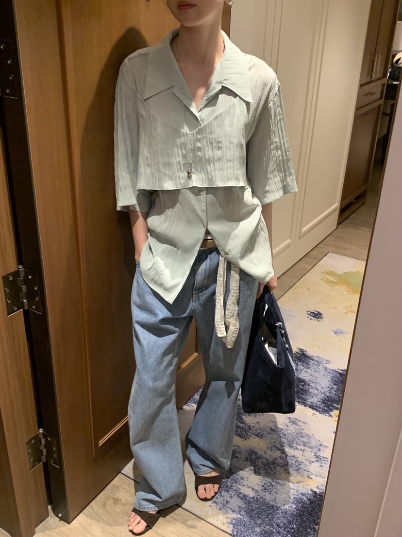 LOFN東大門代購女士新品職業時尚人氣26春夏休閑熱賣套裝LOFN套裝