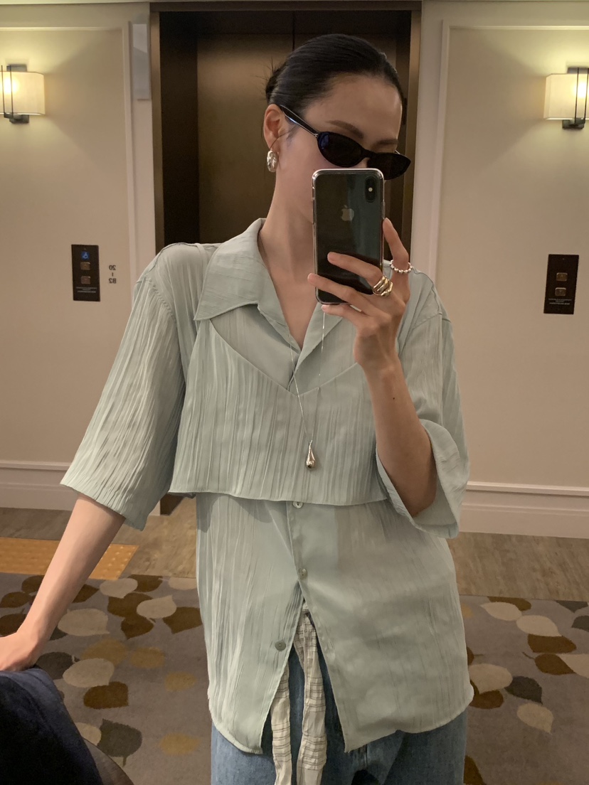 LOFN東大門代購女士新品職業時尚人氣26春夏休閑熱賣套裝LOFN套裝