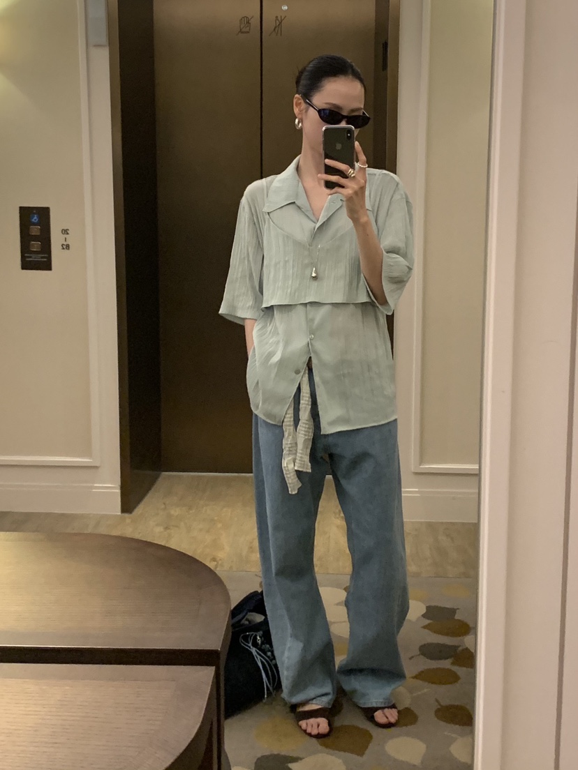 LOFN東大門代購女士新品職業時尚人氣26春夏休閑熱賣套裝LOFN套裝