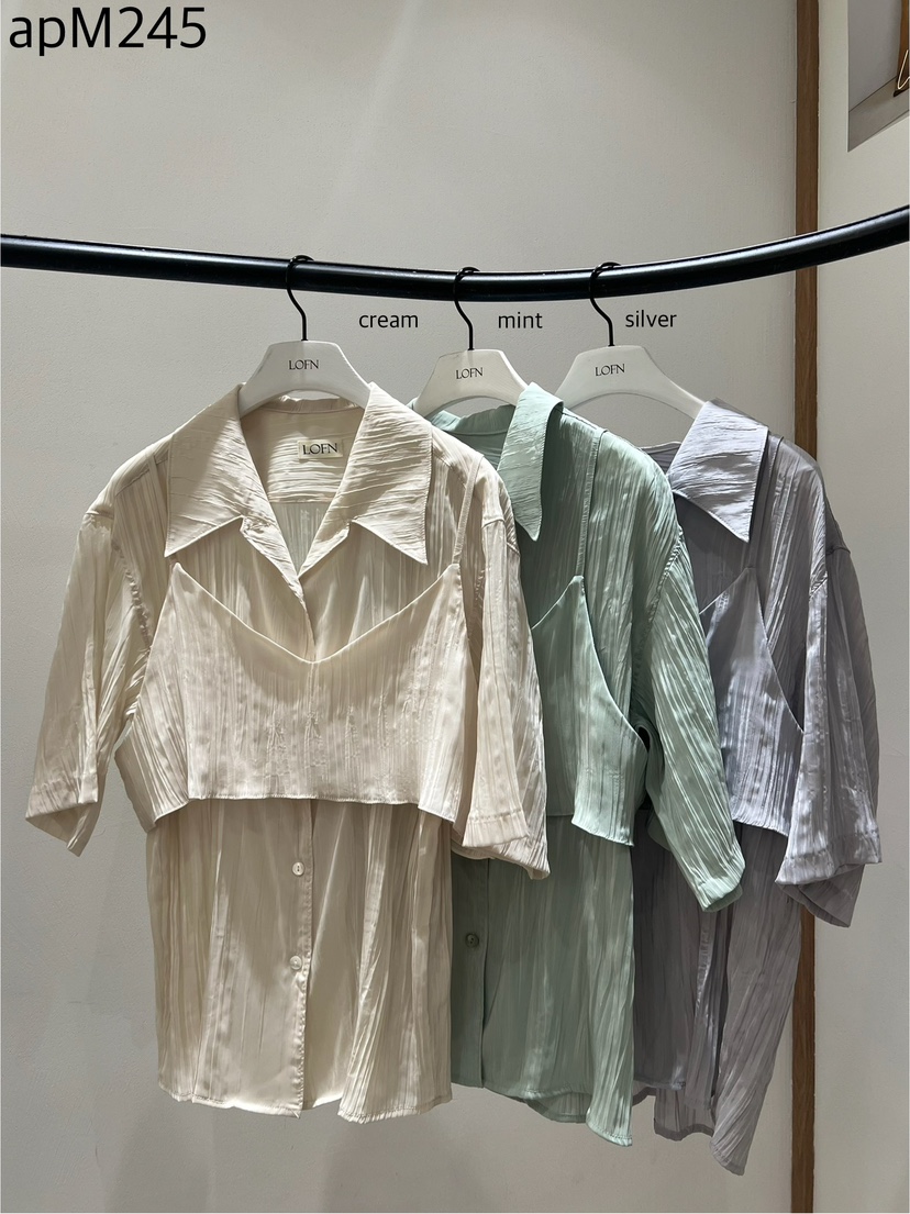 LOFN東大門代購女士新品職業時尚人氣26春夏休閑熱賣套裝LOFN套裝