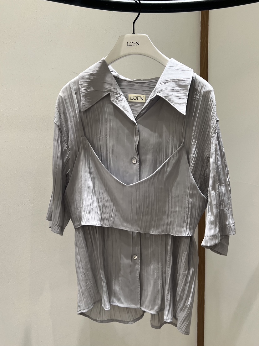 LOFN東大門代購女士新品職業時尚人氣26春夏休閑熱賣套裝LOFN套裝圖色1