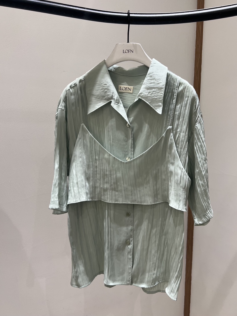 LOFN東大門代購女士新品職業時尚人氣26春夏休閑熱賣套裝LOFN套裝圖色2