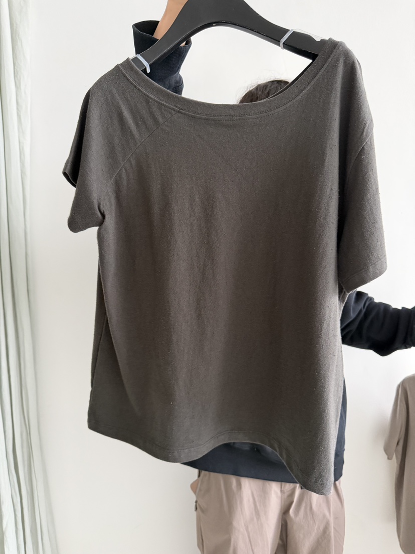 ARKIE/TAF韓國東大門代購女士新款時尚熱賣26春夏T恤露肩ARKIE/TAFT恤圖色3