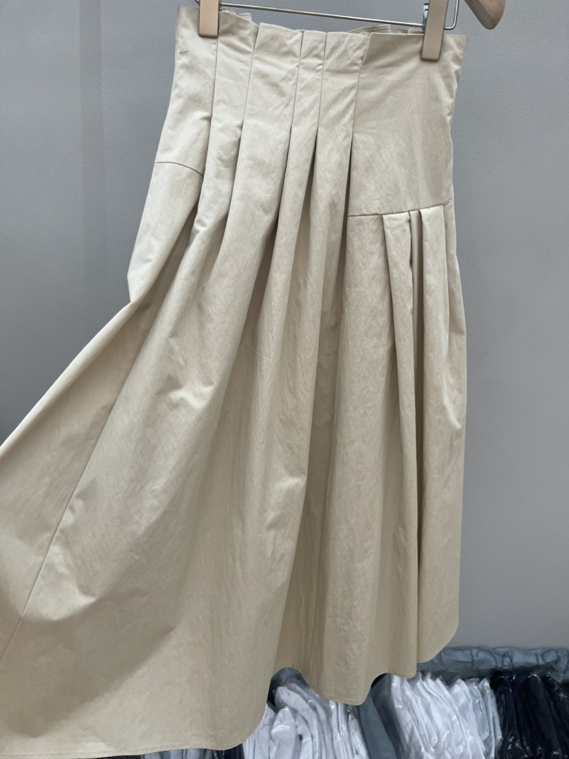 PLUS HONG-P韓國直郵女士新款熱賣人氣職業長裙百褶褶裙LORA FAMILY/PLUS HONG長裙