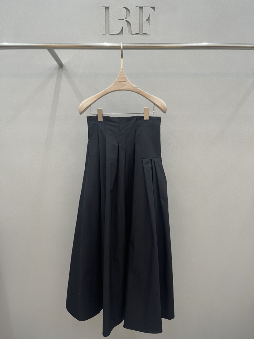 PLUS HONG-P韓國直郵女士新款熱賣人氣職業長裙百褶褶裙LORA FAMILY/PLUS HONG長裙圖色1