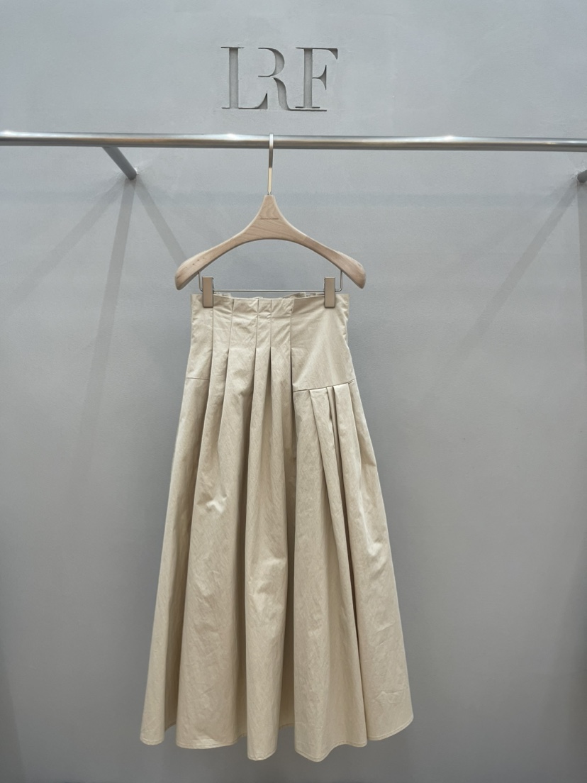 PLUS HONG-P韓國直郵女士新款熱賣人氣職業長裙百褶褶裙LORA FAMILY/PLUS HONG長裙圖色3