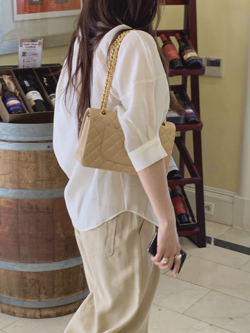 LA CREME韓國東大門代購女士新款時尚26春夏襯衫蕾絲衫雙面LA CREME襯衫/蕾絲衫