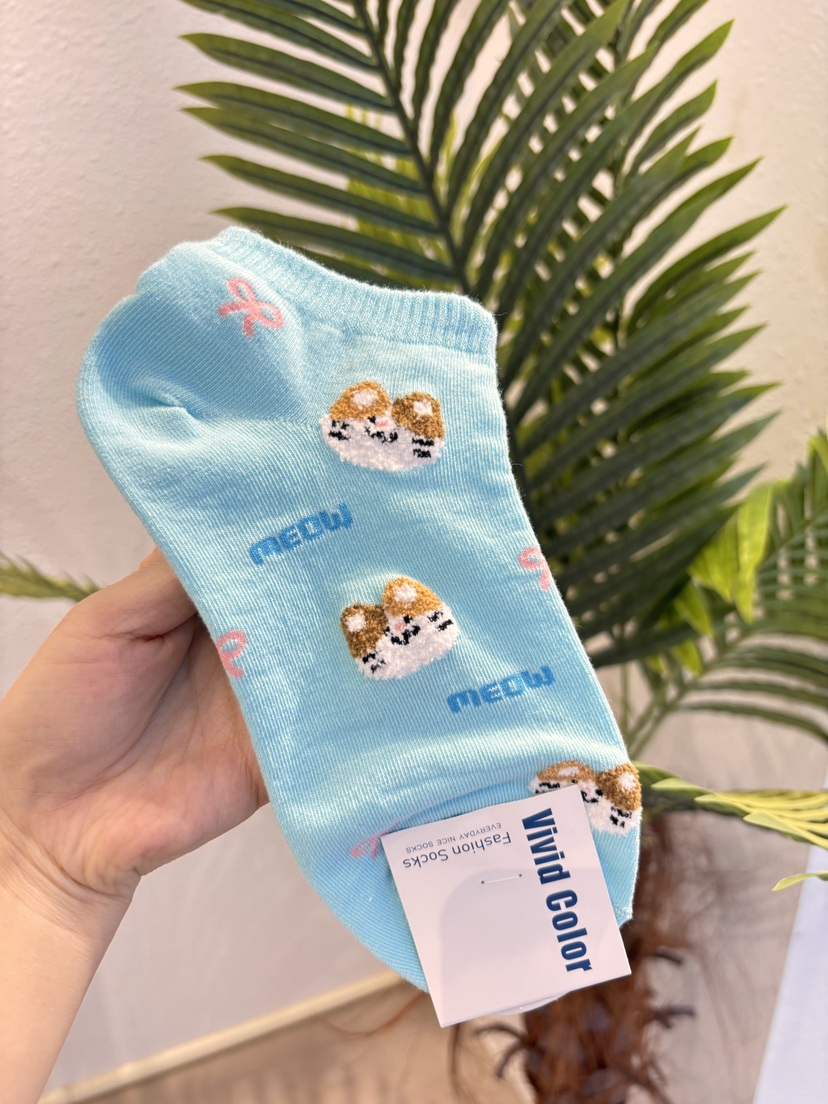 CACTUS-Q東大門代購女裝新品職業熱賣休閑真品時尚推薦襪子CACTUS十雙起/可混搭襪子圖色4