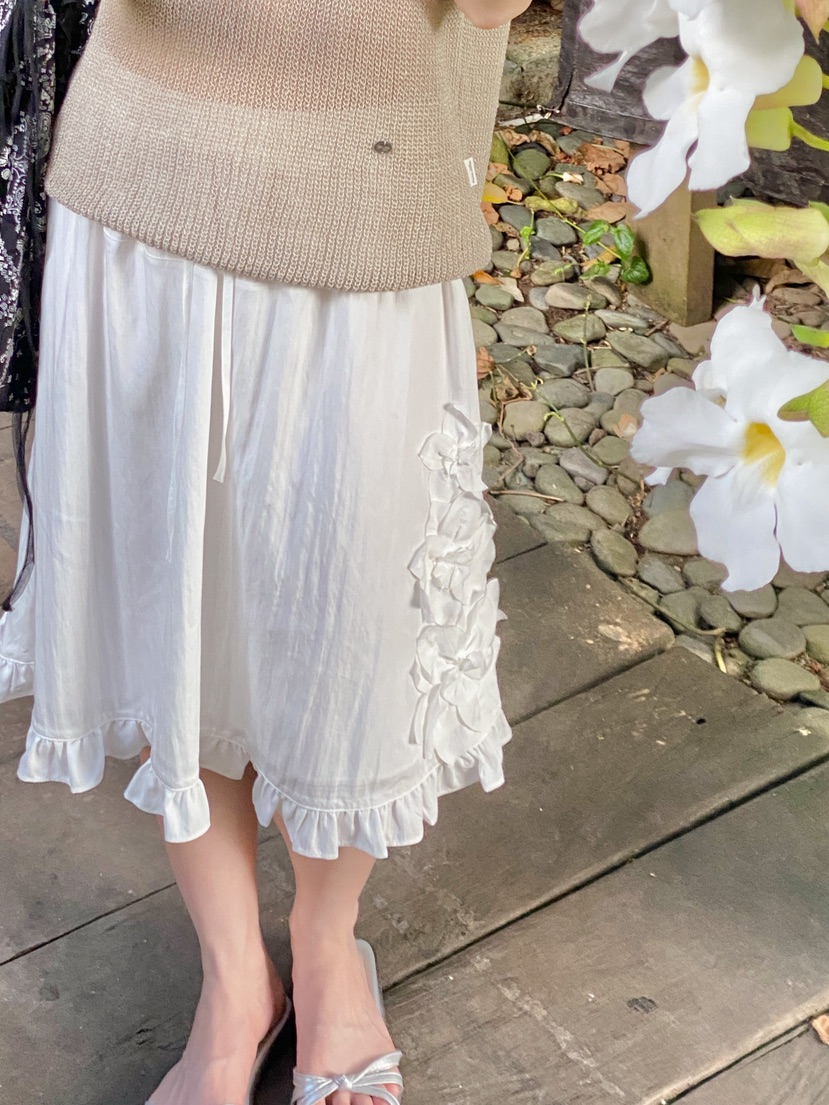 ERUME韓國東大門直郵女士新款休閑人氣職業26春夏半身裙中短裙ERUME半身裙/中短裙