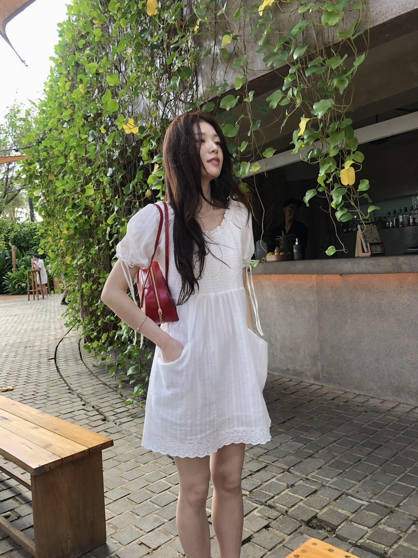 ERUME韓國代購女士新款休閑推薦26春夏熱賣時尚職業連衣裙ERUME連衣裙