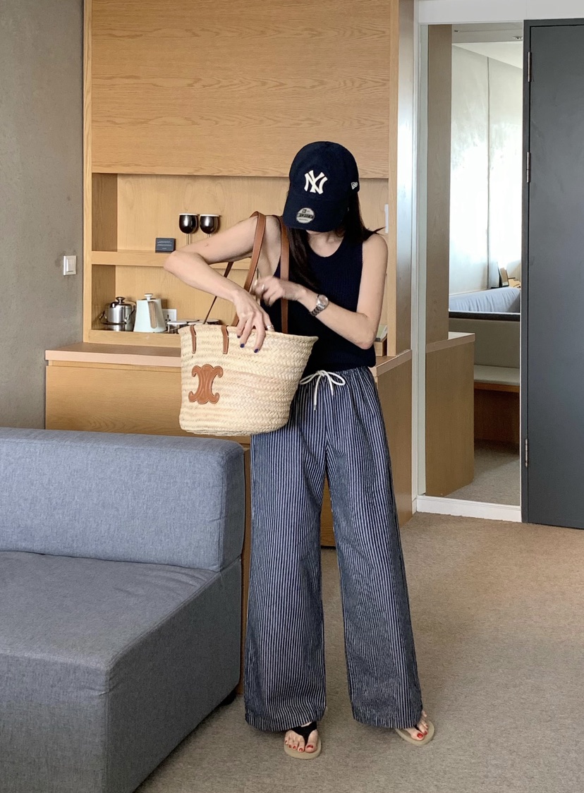 COURGETTE韓國直郵女裝新品時尚職業人氣推薦休閑26春夏休閑褲COURGETTE休閑褲