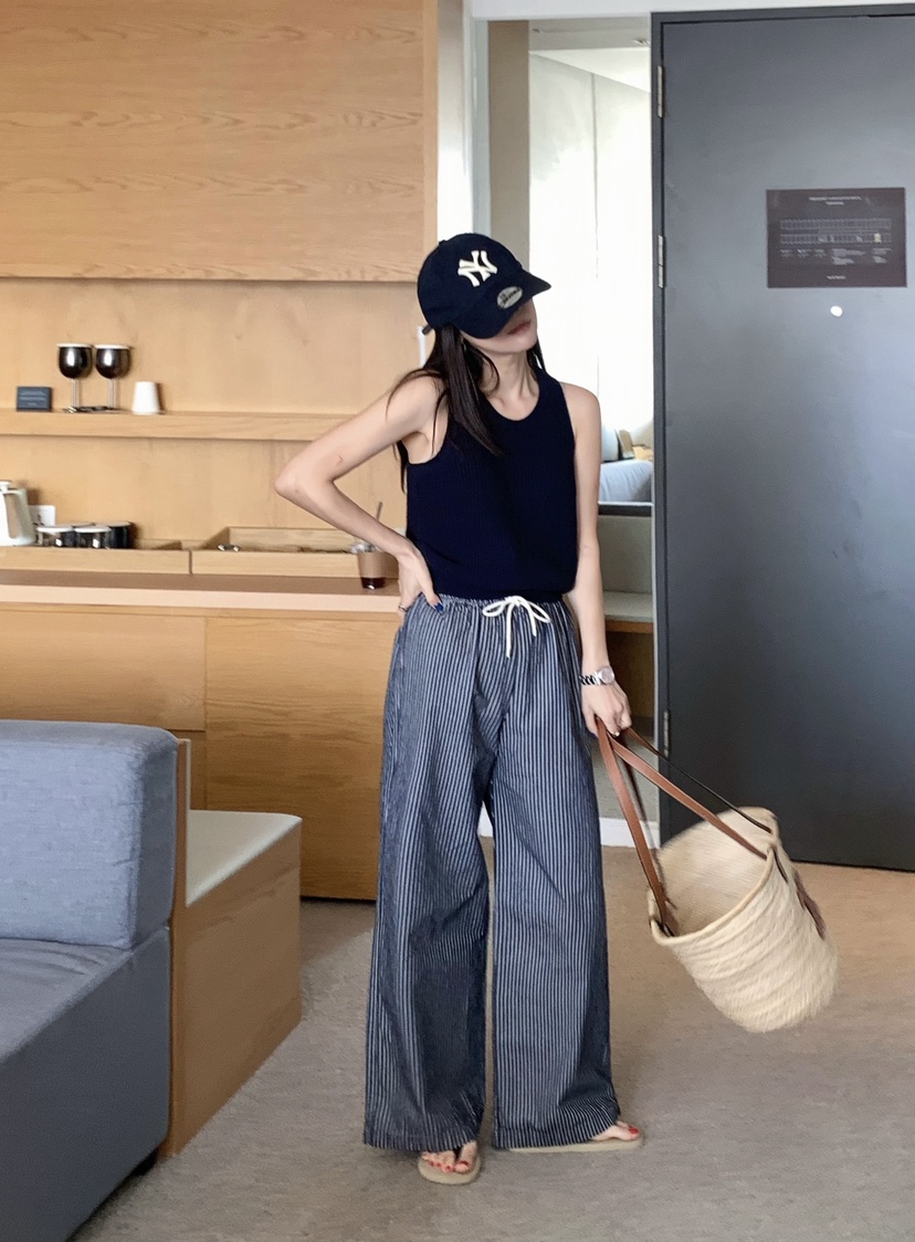 COURGETTE韓國直郵女裝新品時尚職業人氣推薦休閑26春夏休閑褲COURGETTE休閑褲