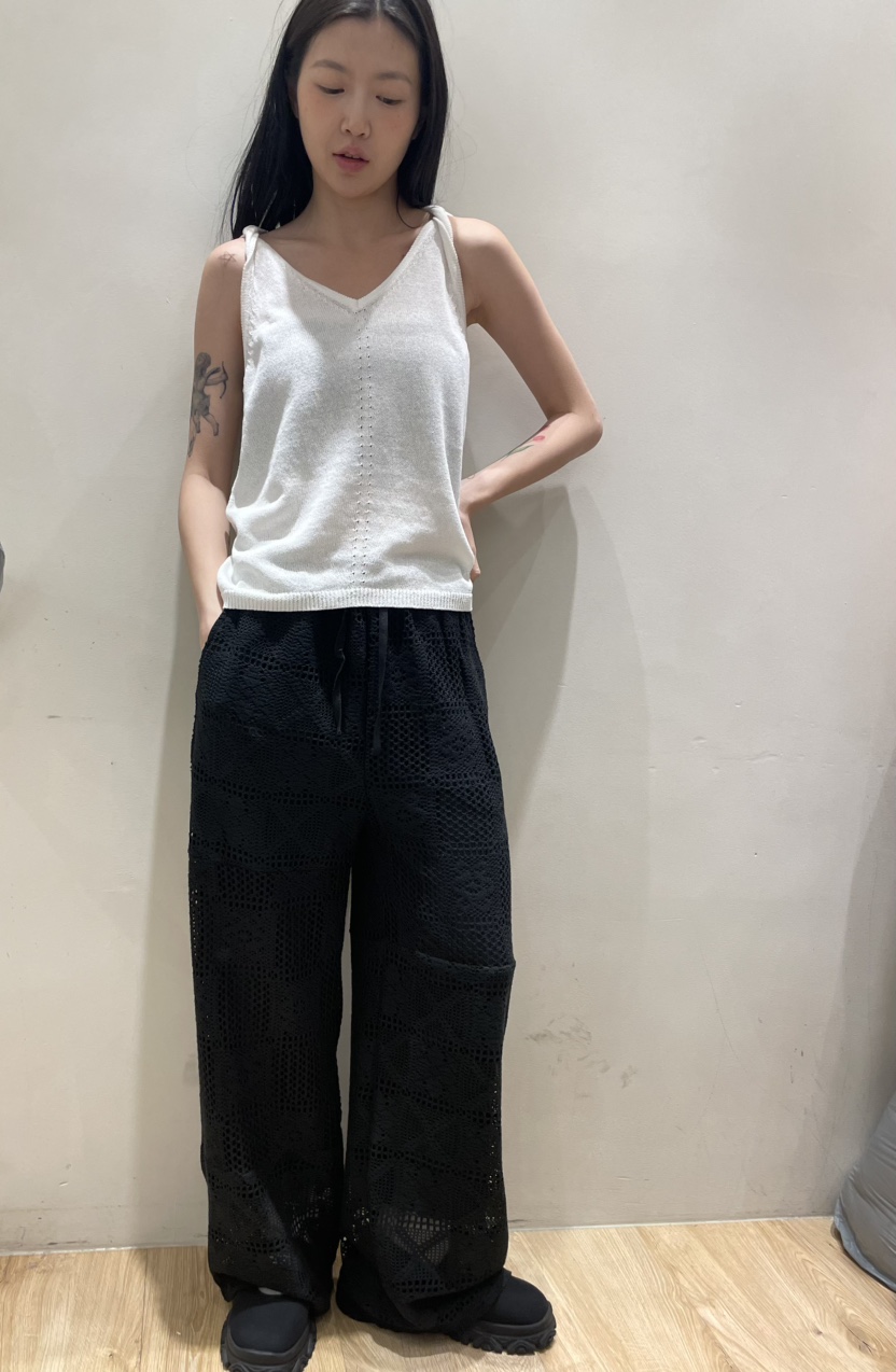 NEOUL東大門實拍女裝新品真品26春夏熱賣時尚職業吊帶背心NEOUL/ahin雙領標簽吊帶/背心