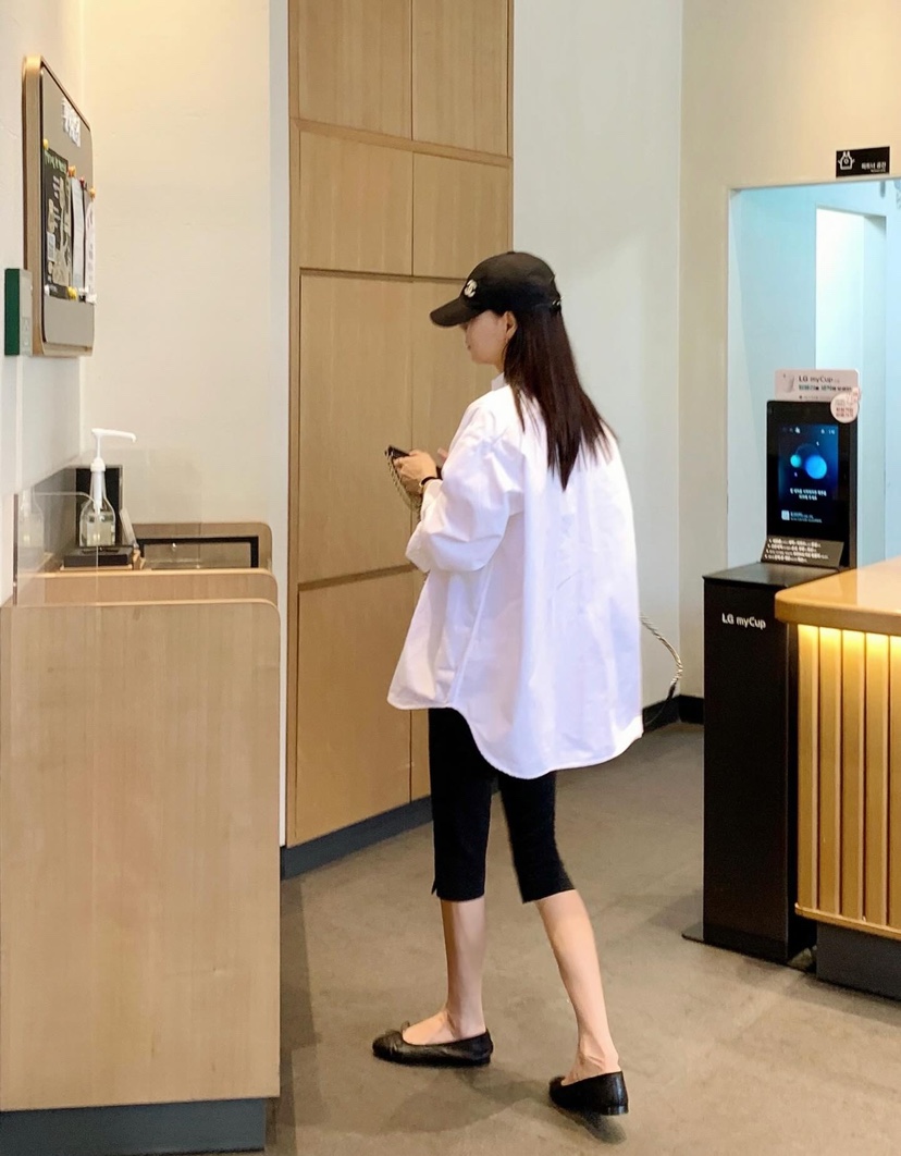 COURGETTE韓國直郵實拍女士新品休閑時尚熱賣人氣短褲七分褲COURGETTE短褲