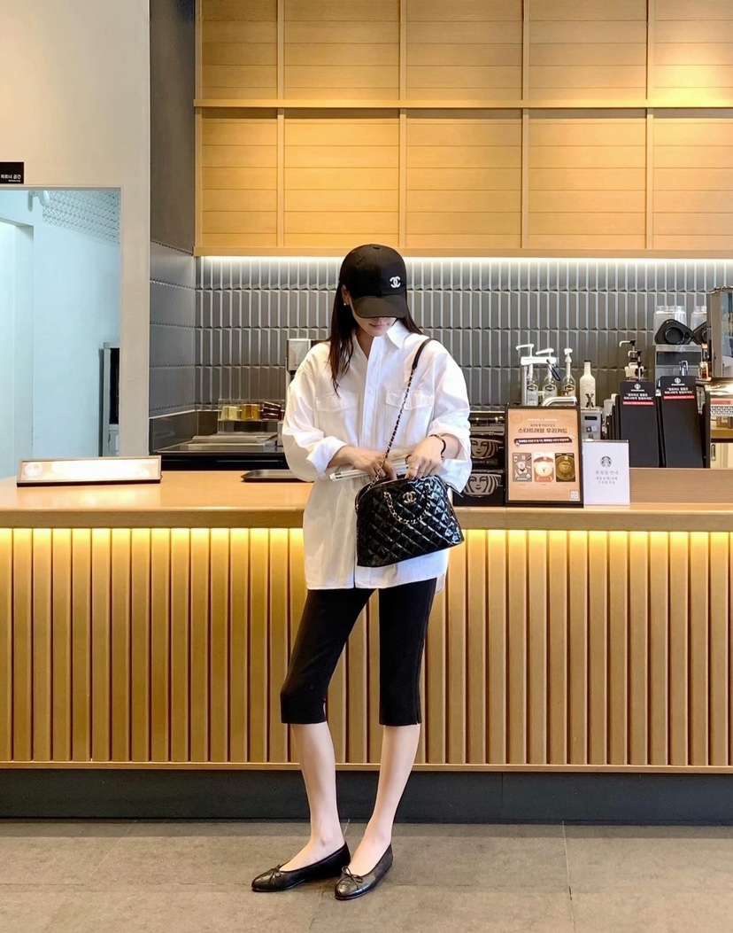 COURGETTE韓國直郵實拍女士新品休閑時尚熱賣人氣短褲七分褲COURGETTE短褲圖色1