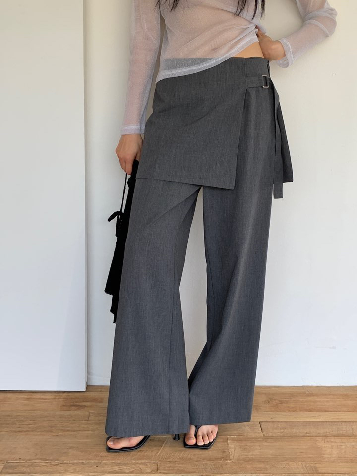 MILUI韓國直郵女裝新款時尚休閑熱賣人氣職業26春夏推薦裙褲MILUI裙褲