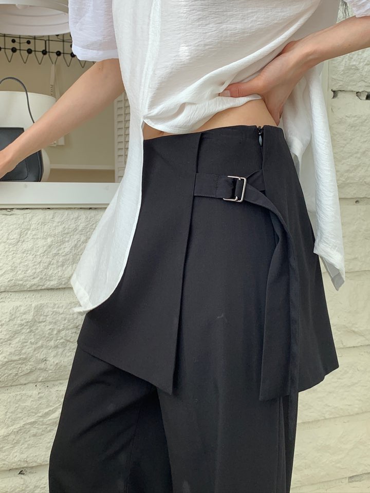 MILUI韓國直郵女裝新款時尚休閑熱賣人氣職業26春夏推薦裙褲MILUI裙褲