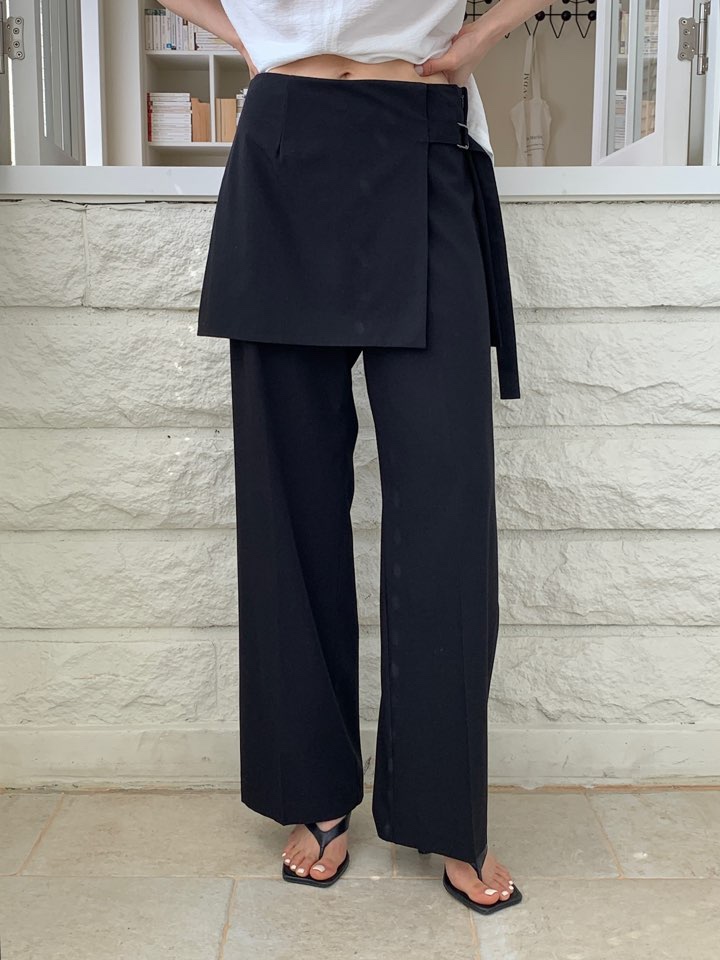 MILUI韓國直郵女裝新款時尚休閑熱賣人氣職業26春夏推薦裙褲MILUI裙褲