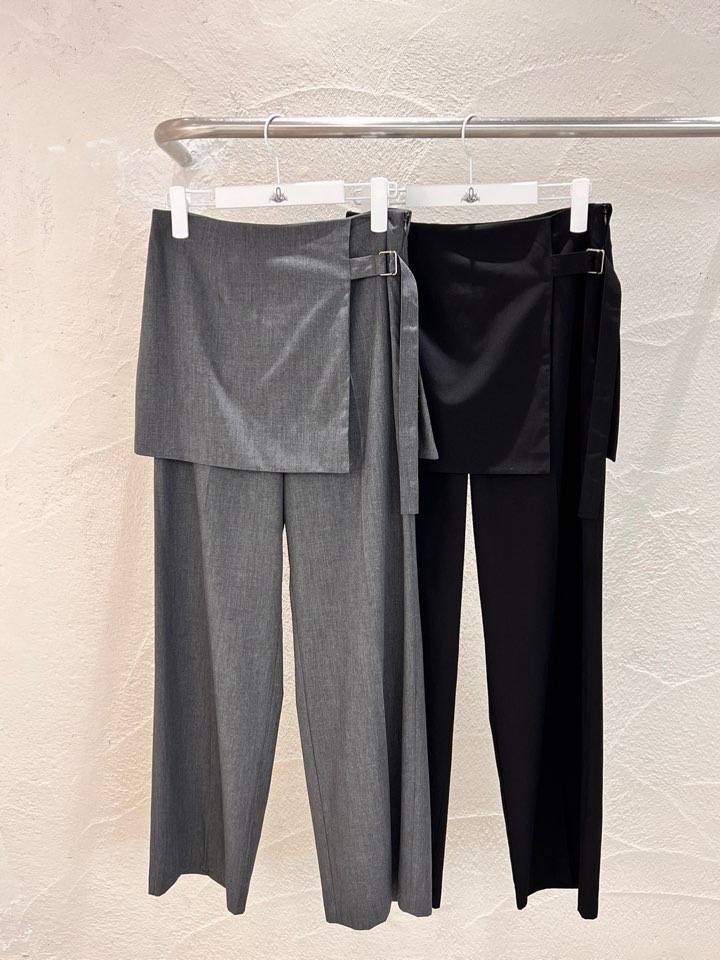 MILUI韓國直郵女裝新款時尚休閑熱賣人氣職業26春夏推薦裙褲MILUI裙褲