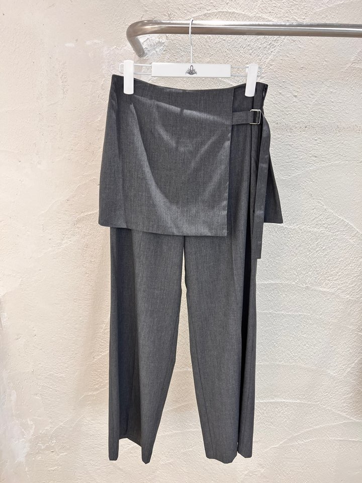 MILUI韓國直郵女裝新款時尚休閑熱賣人氣職業26春夏推薦裙褲MILUI裙褲圖色1