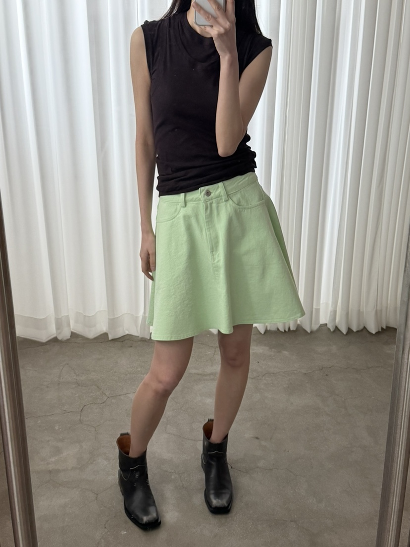 FOSET韓國代購女裝新品推薦休閑時尚26春夏人氣職業熱賣短裙FOSET短裙