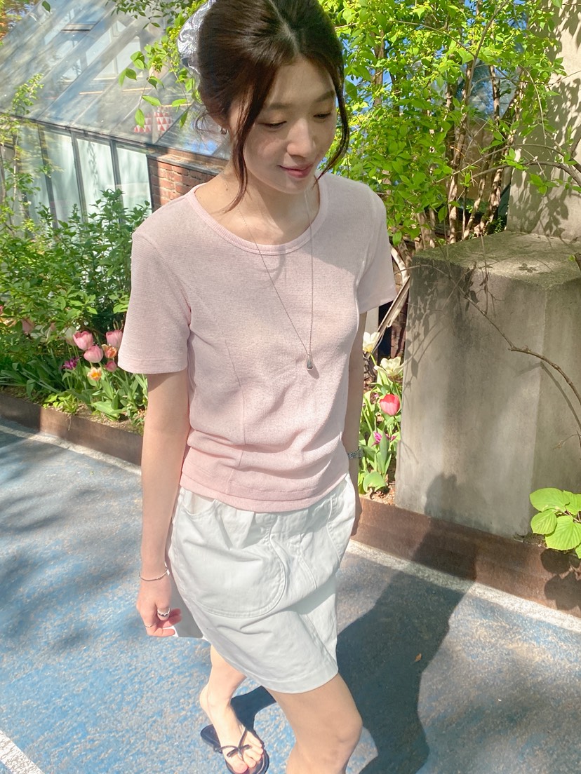 ERUME韓國代購女士新品推薦人氣時尚26春夏休閑熱賣職業T恤ERUMET恤