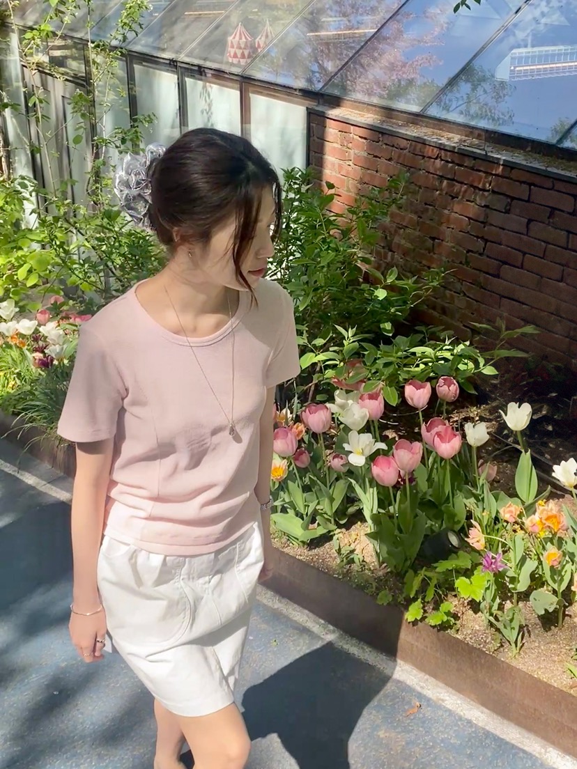 ERUME韓國代購女士新品推薦人氣時尚26春夏休閑熱賣職業T恤ERUMET恤