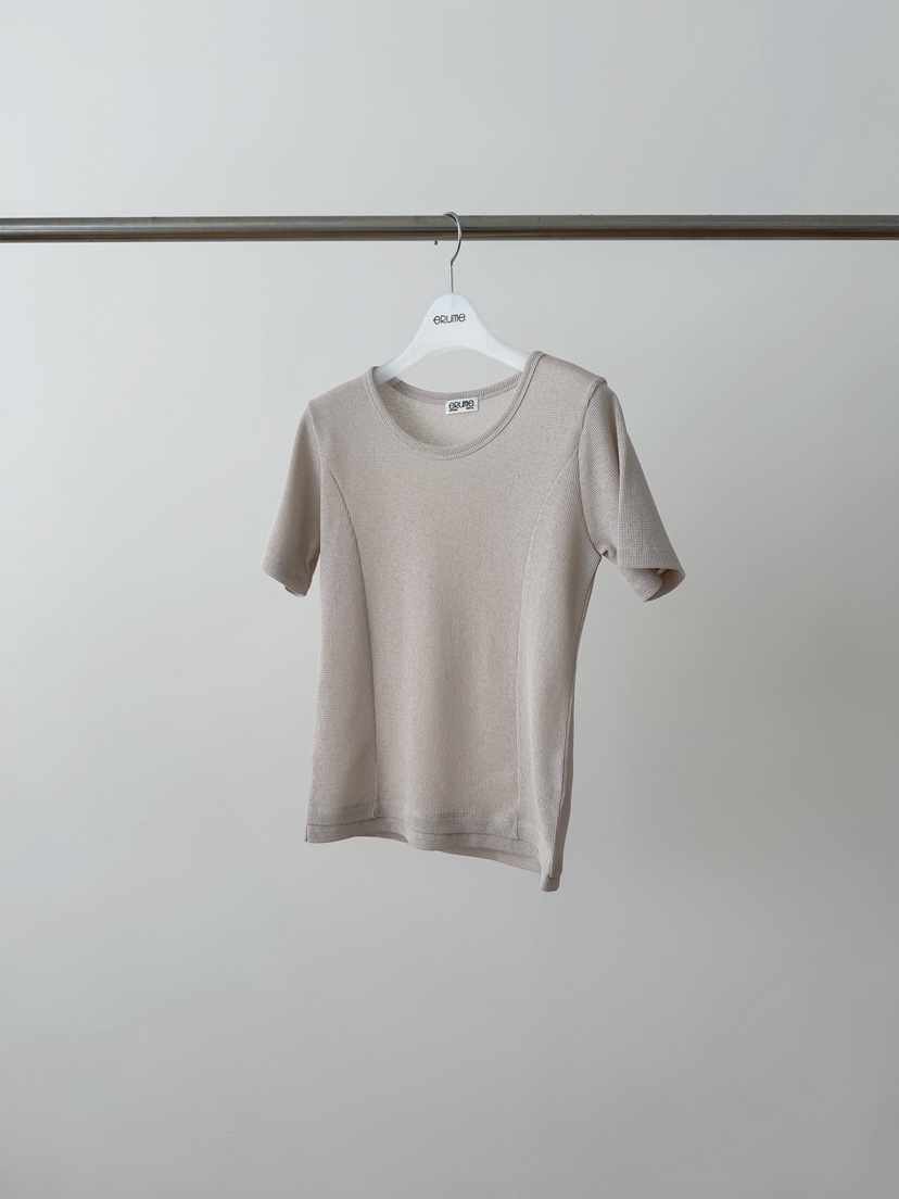 ERUME韓國代購女士新品推薦人氣時尚26春夏休閑熱賣職業T恤ERUMET恤圖色3