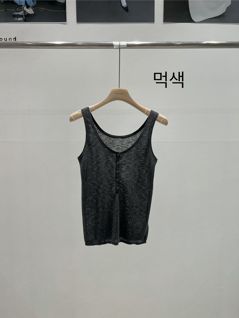 UNBOUND韓國代購女士新品人氣熱賣推薦26春夏吊帶背心紐扣UNBOUND吊帶/背心圖色3