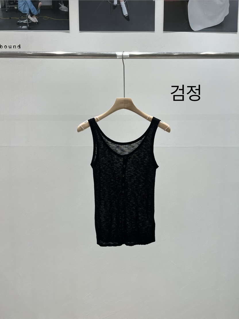 UNBOUND韓國代購女士新品人氣熱賣推薦26春夏吊帶背心紐扣UNBOUND吊帶/背心圖色4