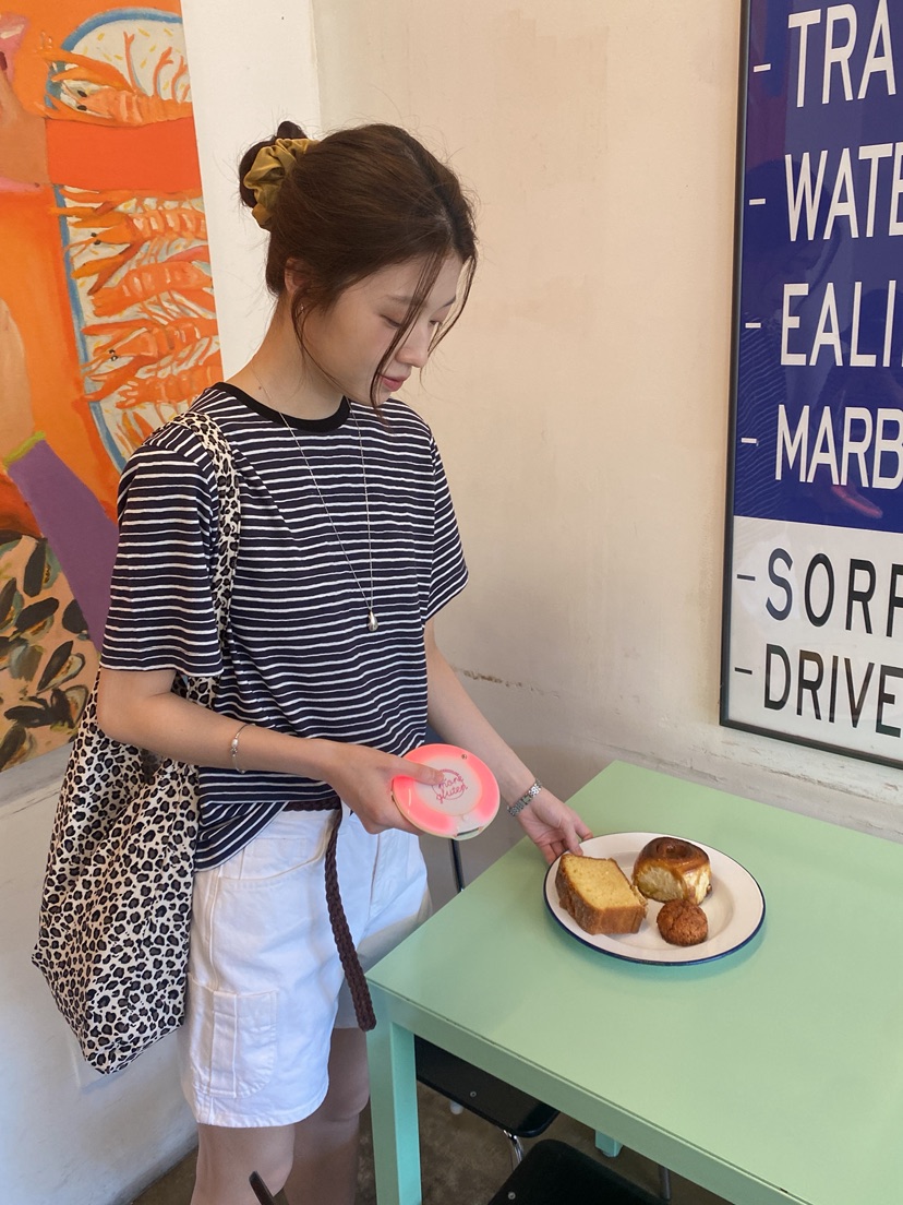 ERUME韓國直郵女裝新品推薦休閑熱賣職業時尚26春夏真品T恤ERUMET恤