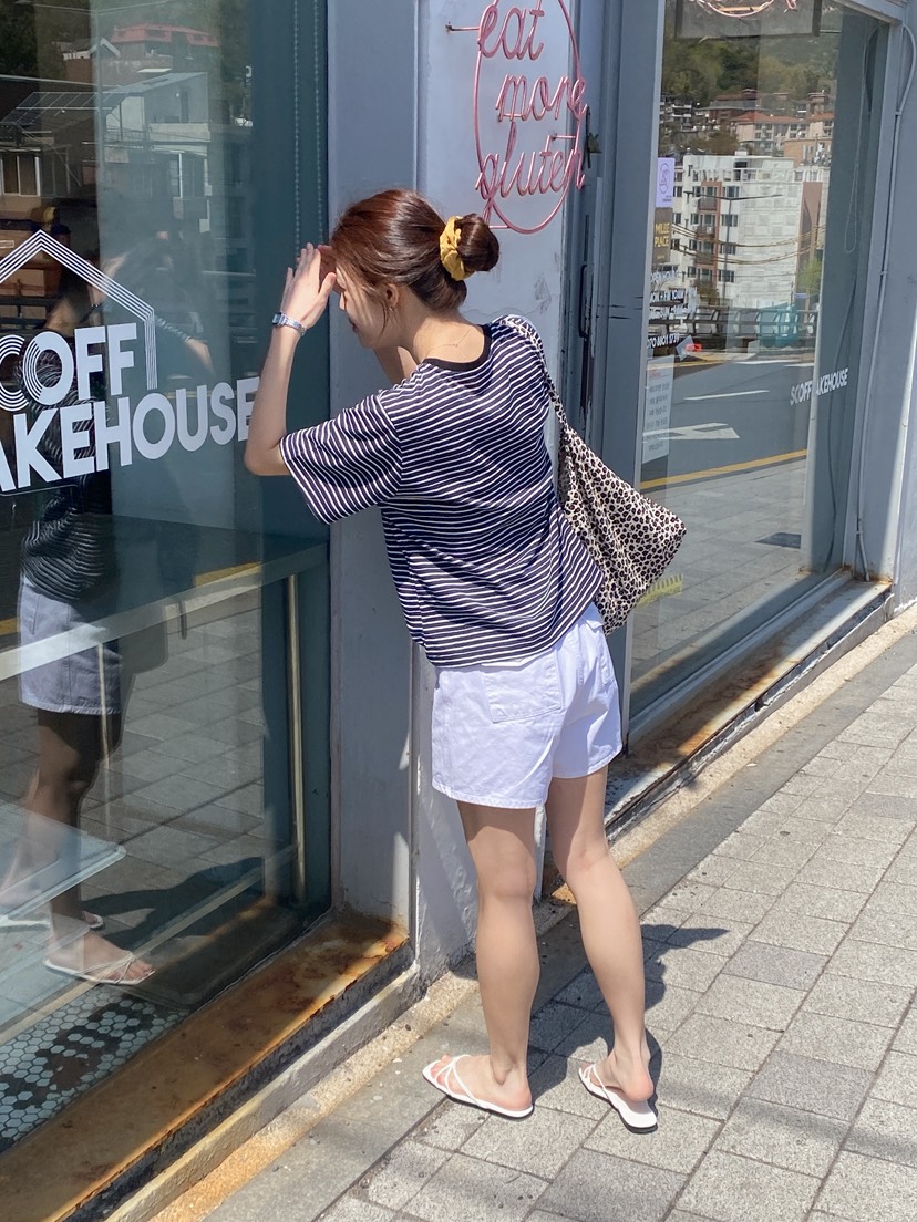 ERUME韓國直郵女裝新品推薦休閑熱賣職業時尚26春夏真品T恤ERUMET恤