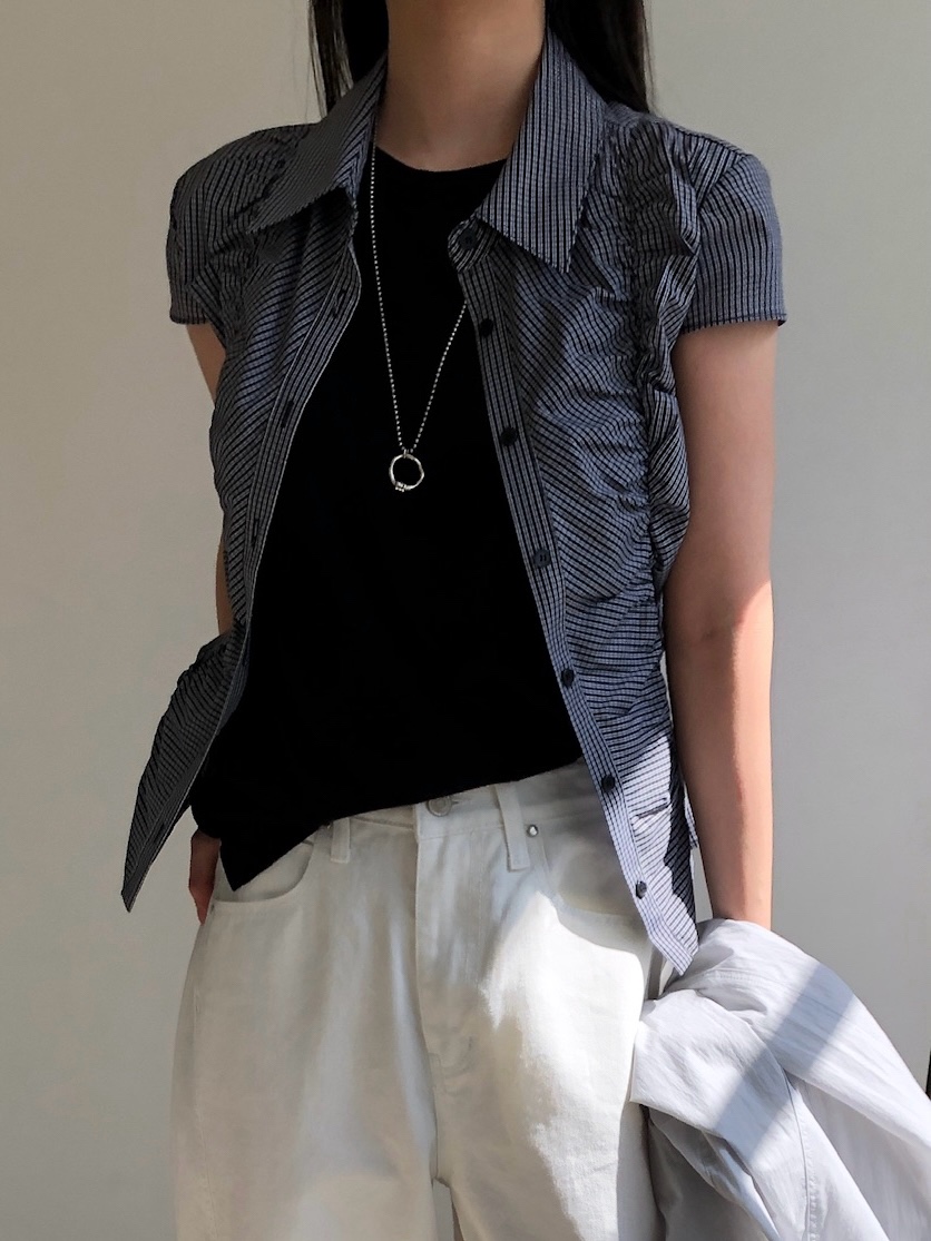 UNBOUND韓國東大門代購女裝新品推薦熱賣職業時尚襯衫蕾絲衫UNBOUND襯衫/蕾絲衫