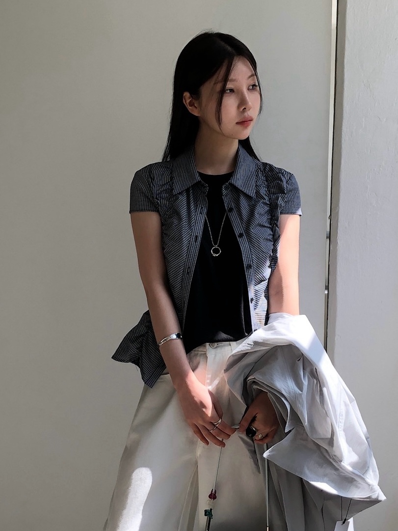 UNBOUND韓國東大門代購女裝新品推薦熱賣職業時尚襯衫蕾絲衫UNBOUND襯衫/蕾絲衫