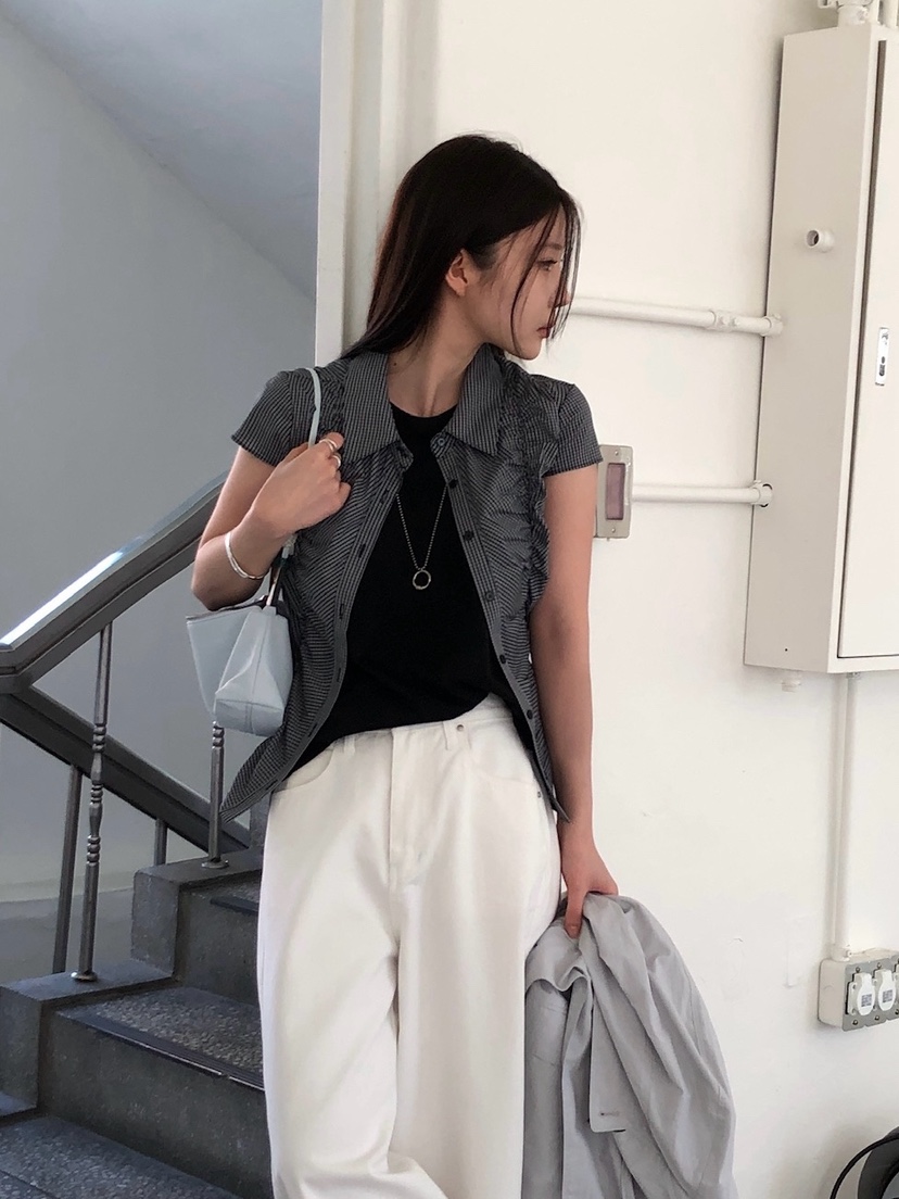 UNBOUND韓國東大門代購女裝新品推薦熱賣職業時尚襯衫蕾絲衫UNBOUND襯衫/蕾絲衫