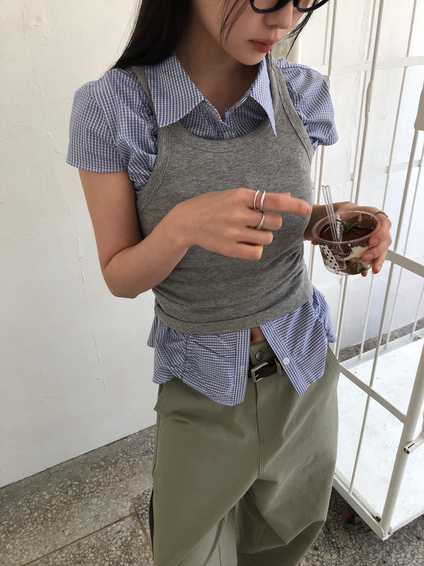 UNBOUND韓國東大門代購女裝新品推薦熱賣職業時尚襯衫蕾絲衫UNBOUND襯衫/蕾絲衫