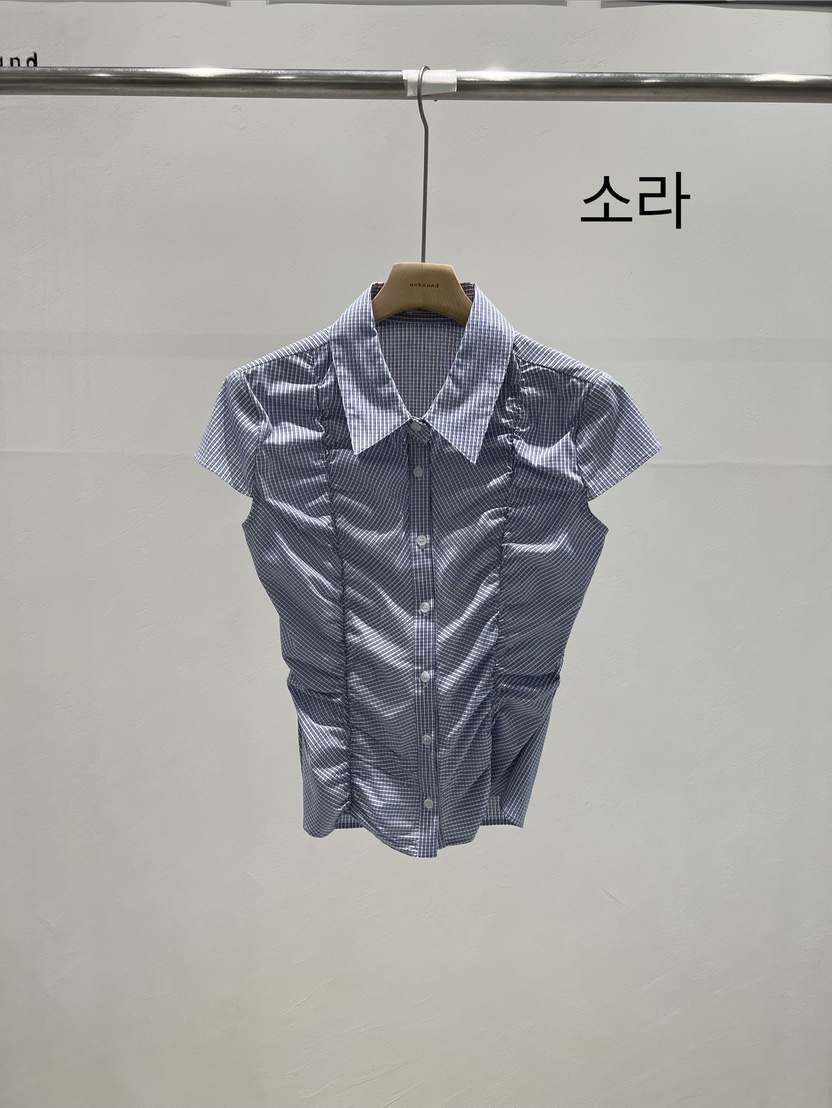 UNBOUND韓國東大門代購女裝新品推薦熱賣職業時尚襯衫蕾絲衫UNBOUND襯衫/蕾絲衫圖色1