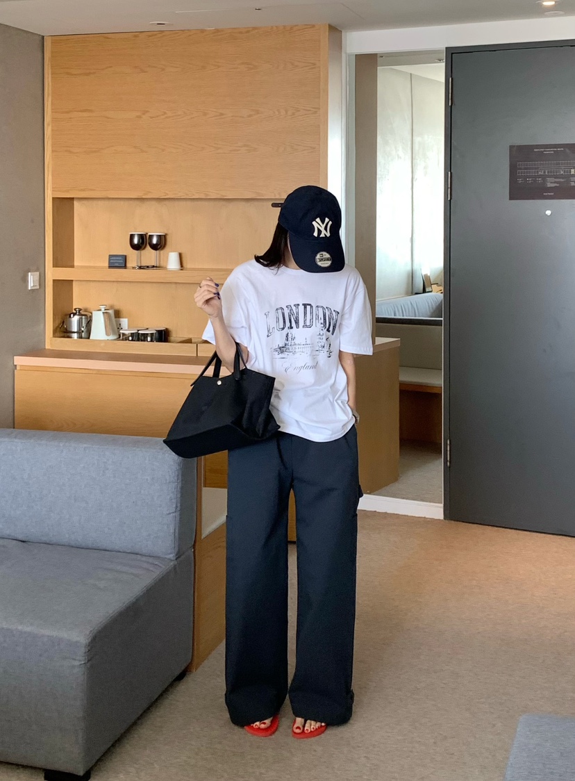 COURGETTE韓國東大門直郵女士新款時尚職業人氣熱賣休閑褲COURGETTE休閑褲