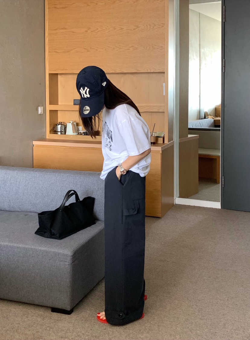 COURGETTE韓國東大門直郵女士新款時尚職業人氣熱賣休閑褲COURGETTE休閑褲