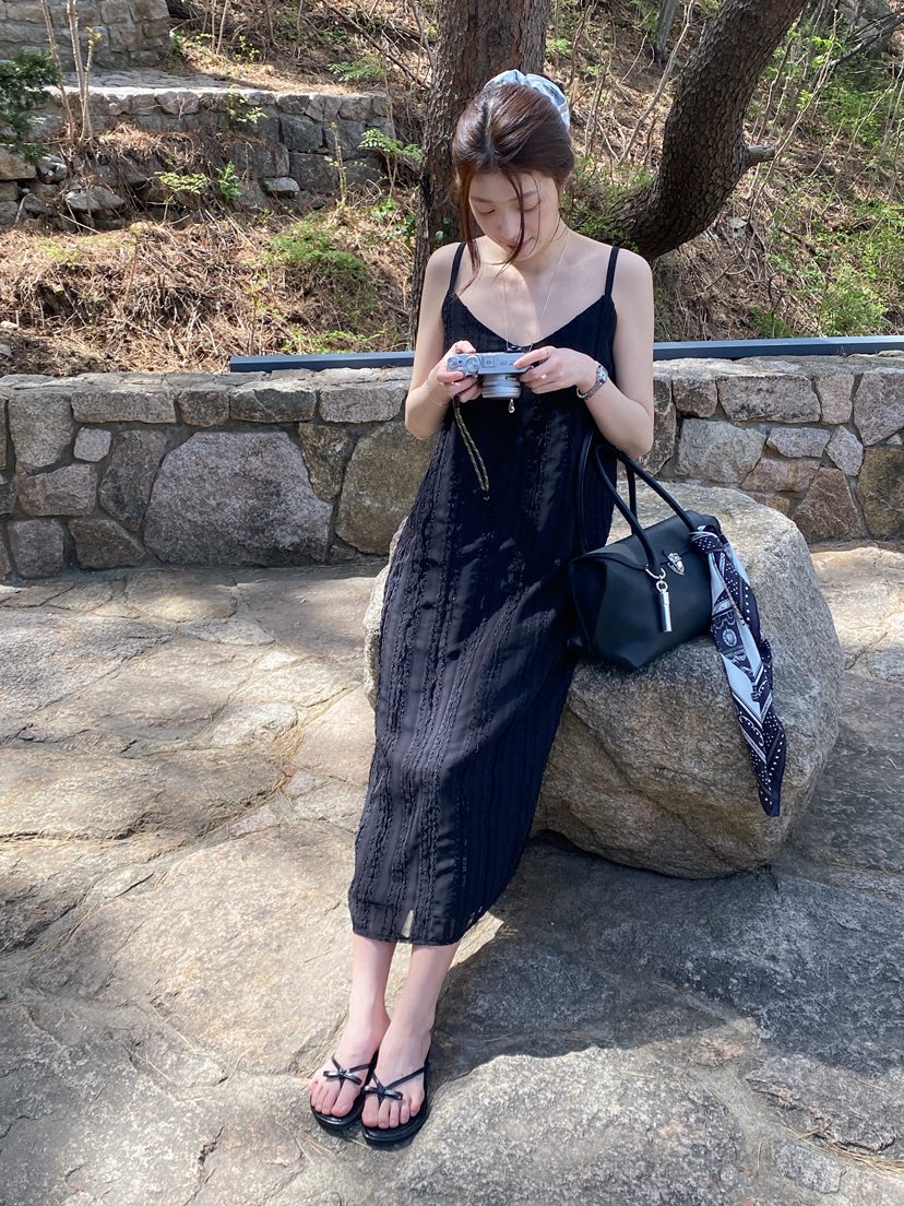 ERUME韓國東大門直郵女裝新品人氣休閑26春夏熱賣職業連衣裙ERUME連衣裙