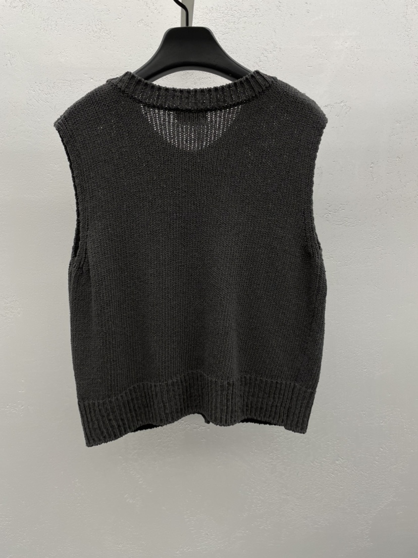 KARE/WEREPIECE韓國代購女士新品職業26春夏馬甲口袋棉質KARE/WEREPIECE馬甲