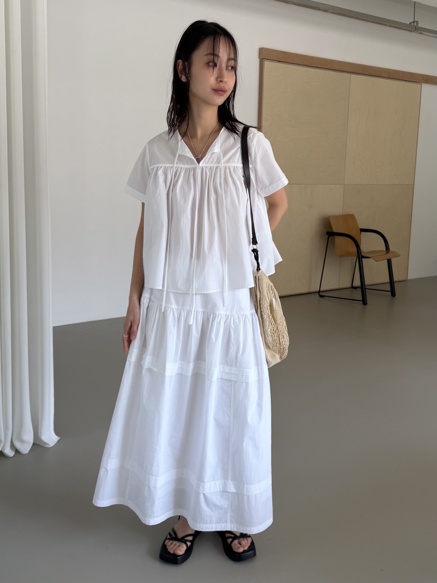 KARE/WEREPIECE韓國直郵女士新品職業休閑襯衫蕾絲衫褶皺KARE/WEREPIECE襯衫/蕾絲衫