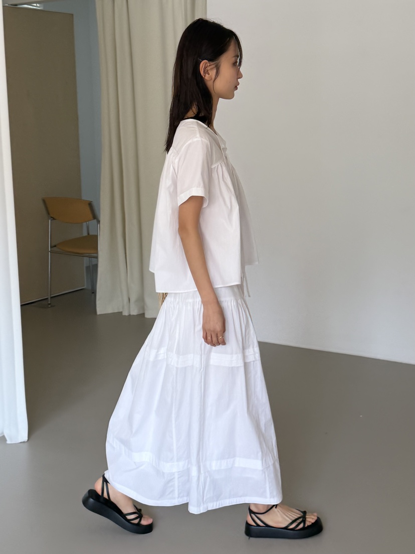 KARE/WEREPIECE韓國直郵女士新品職業休閑襯衫蕾絲衫褶皺KARE/WEREPIECE襯衫/蕾絲衫